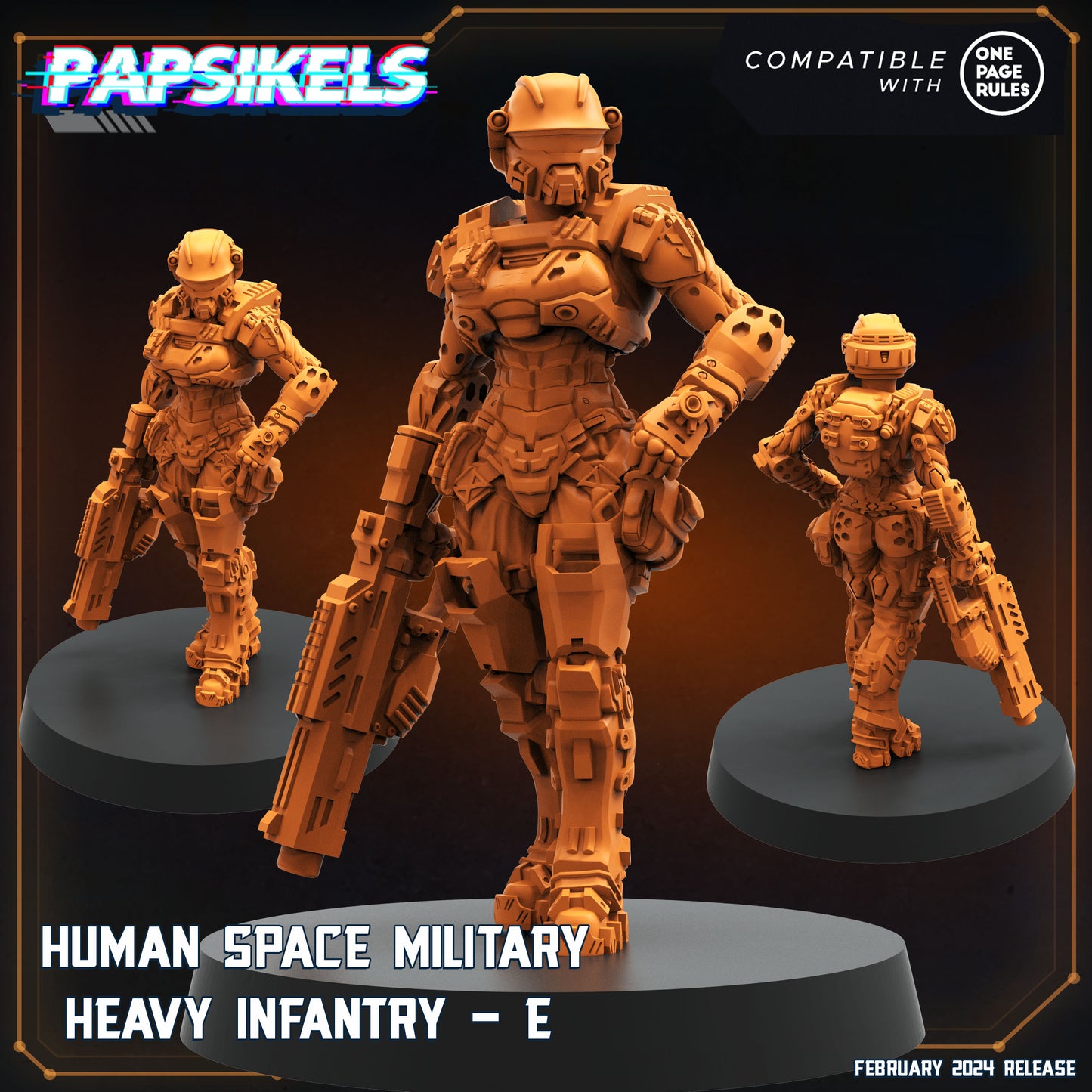 Human Space Military Heavy Gunnery
