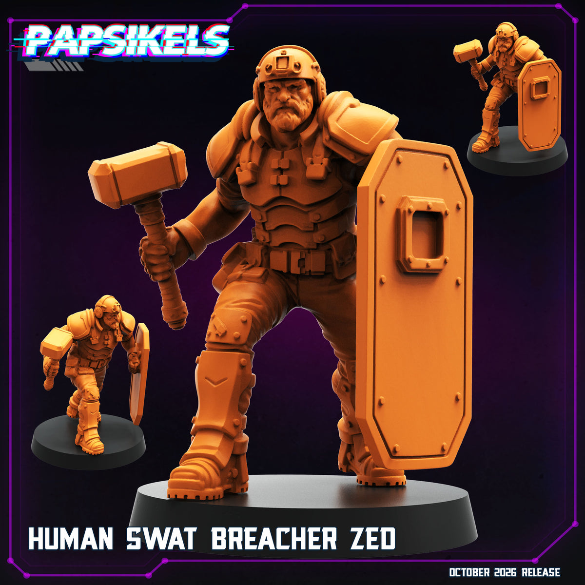 Human Swat Breacher Zed