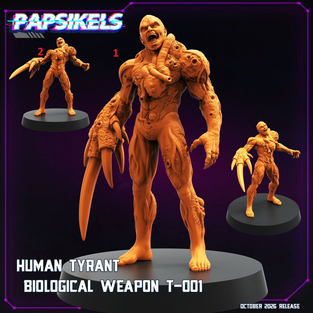 Human Tyrant Biological Weapon T001