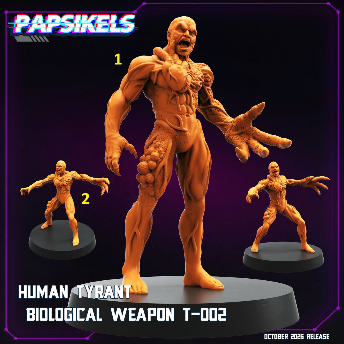 Human Tyrant Biological Weapon T002