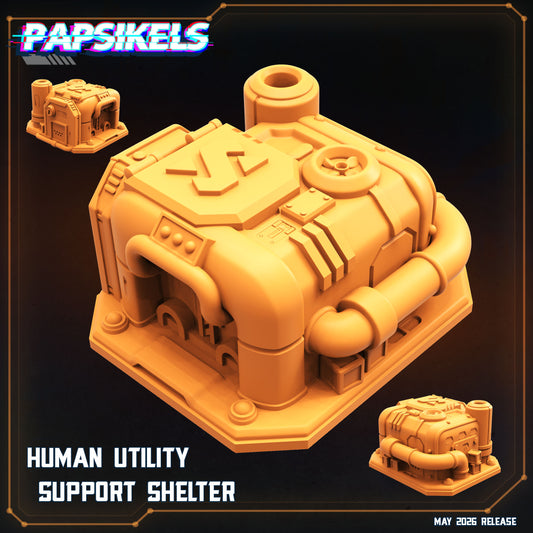 Human Utility Support Shelter