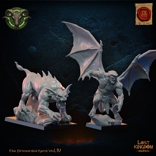 Herd Gargoyles Hero and pet
