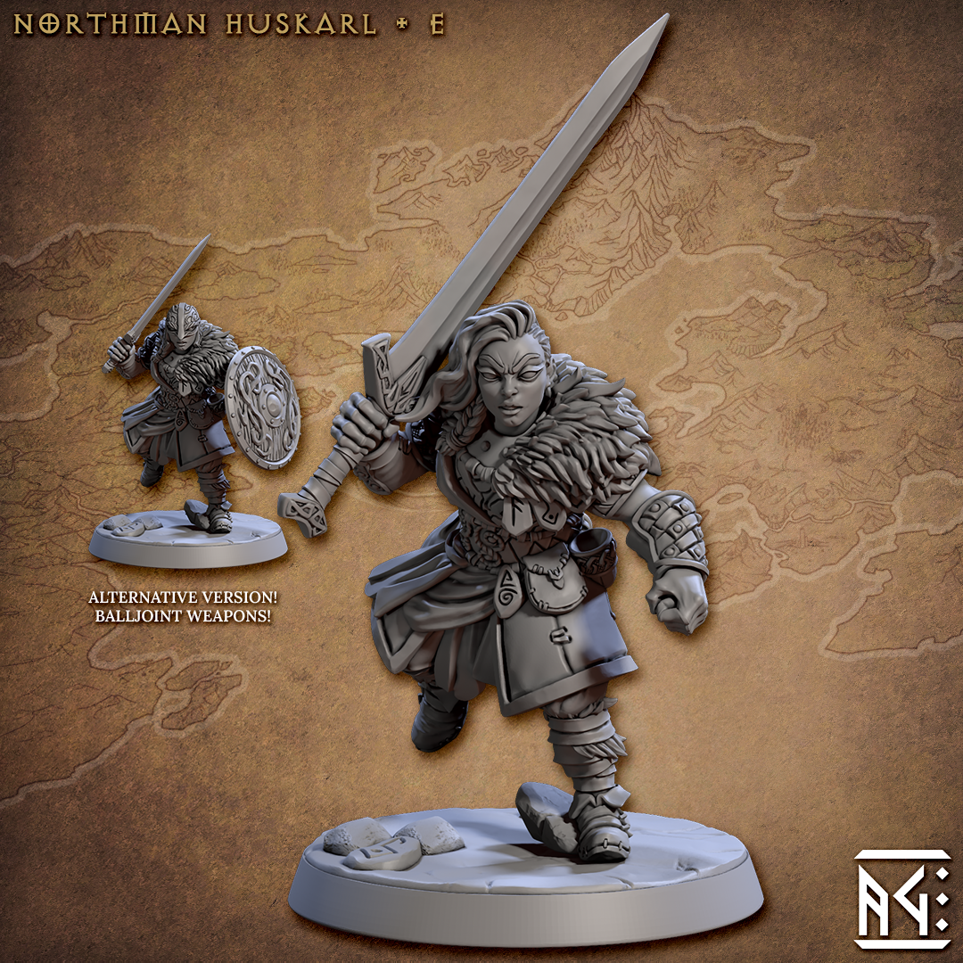 Northmen Huskarls (6 modelos)