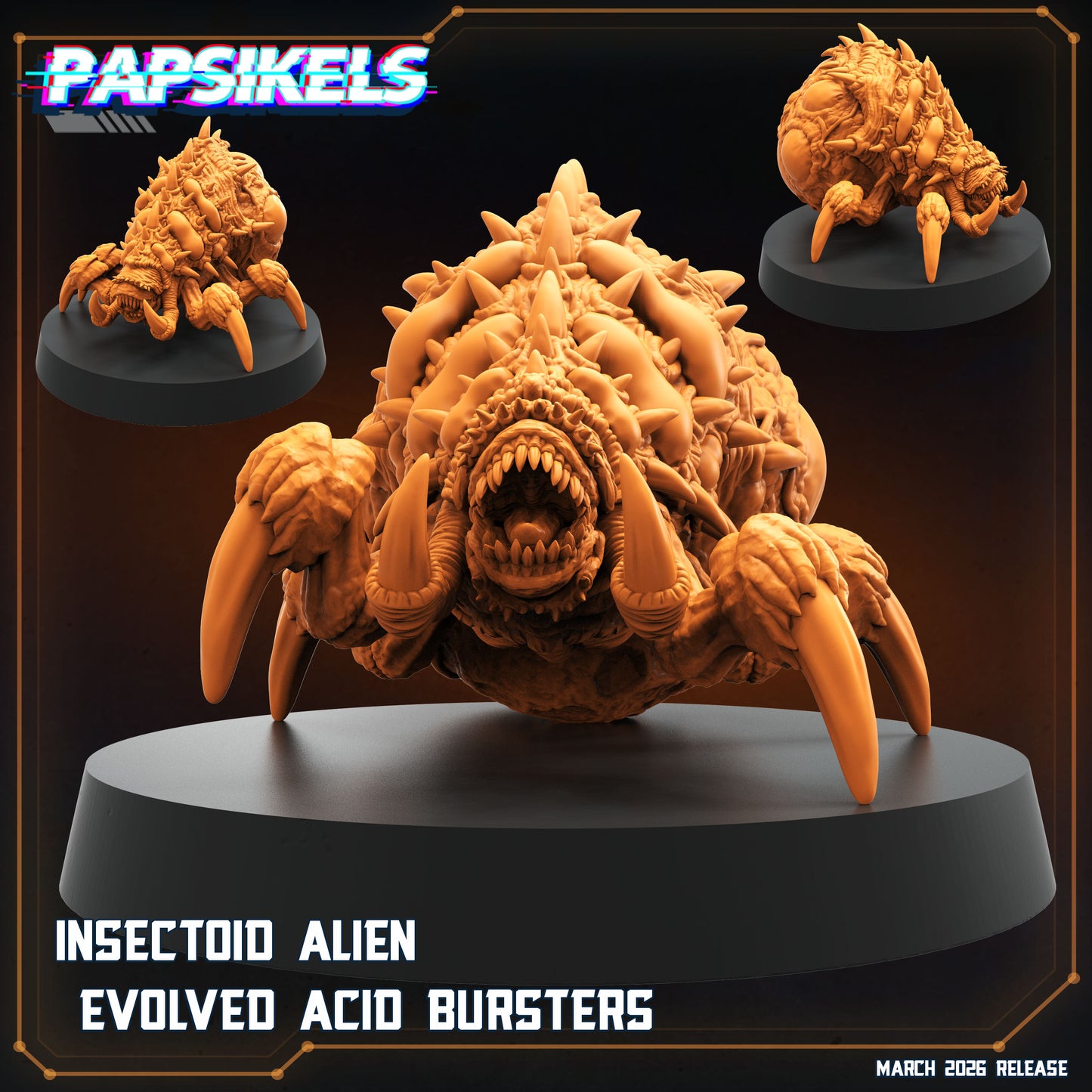 Insectoid Alien Evolved Acid Burster
