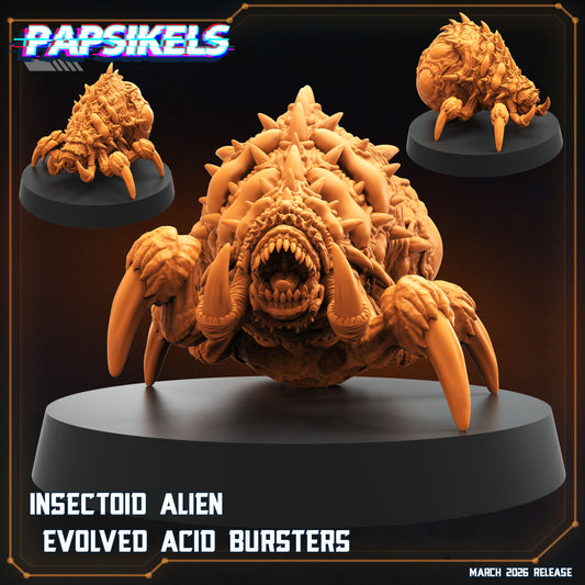 Insectoid Alien Evolved Acid Burster