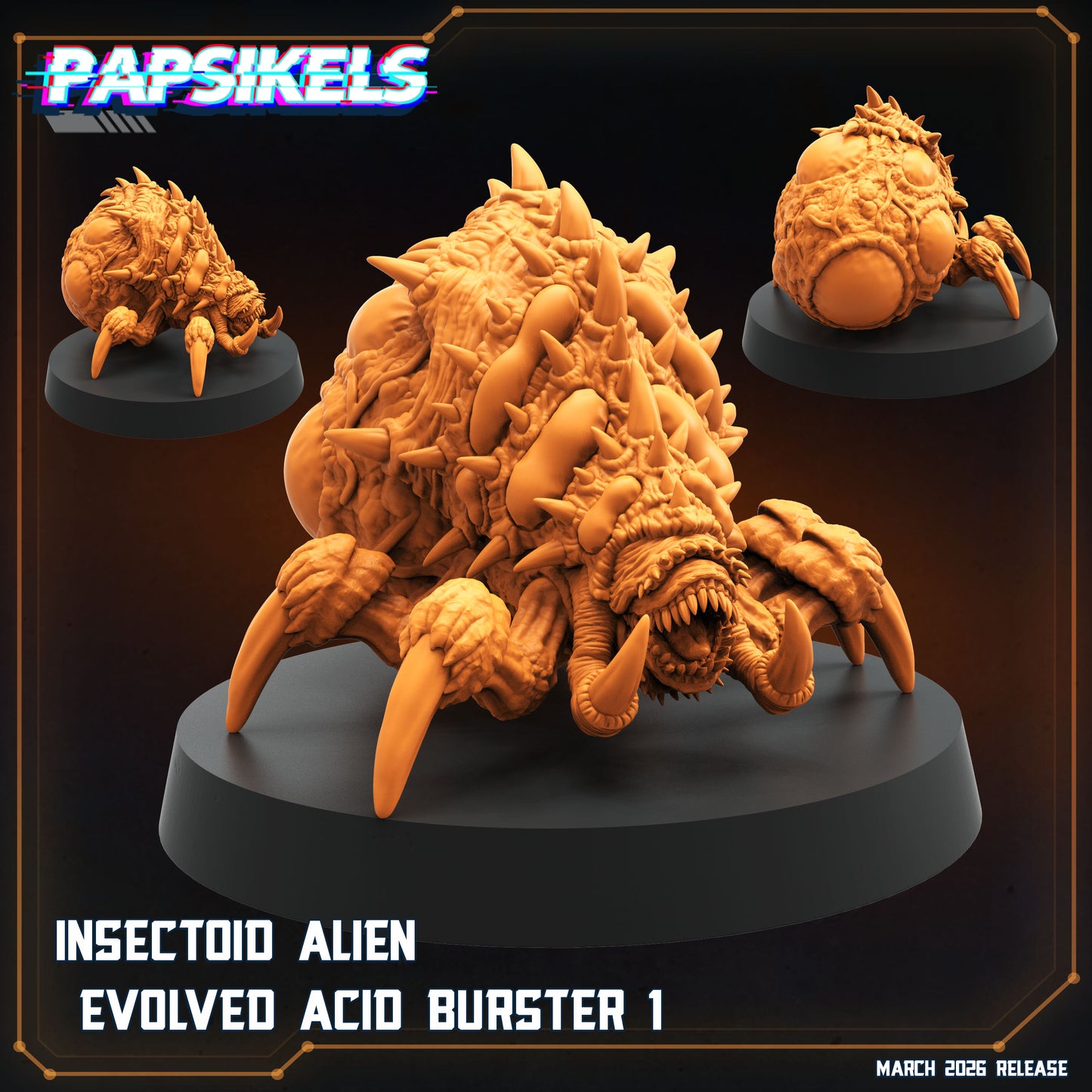 Insectoid Alien Evolved Acid Burster