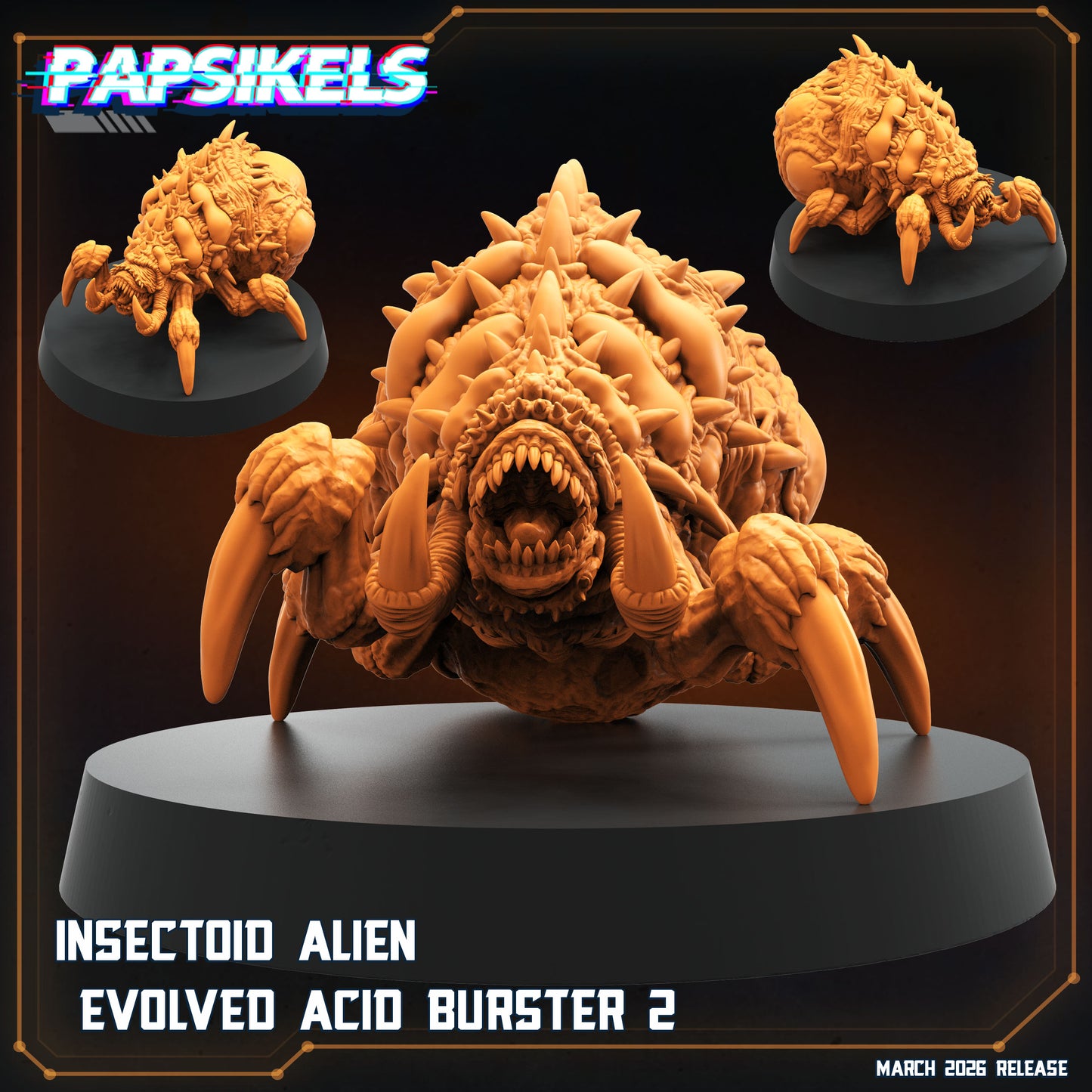 Insectoid Alien Evolved Acid Burster