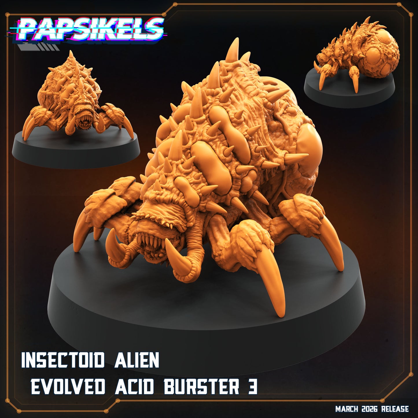 Insectoid Alien Evolved Acid Burster