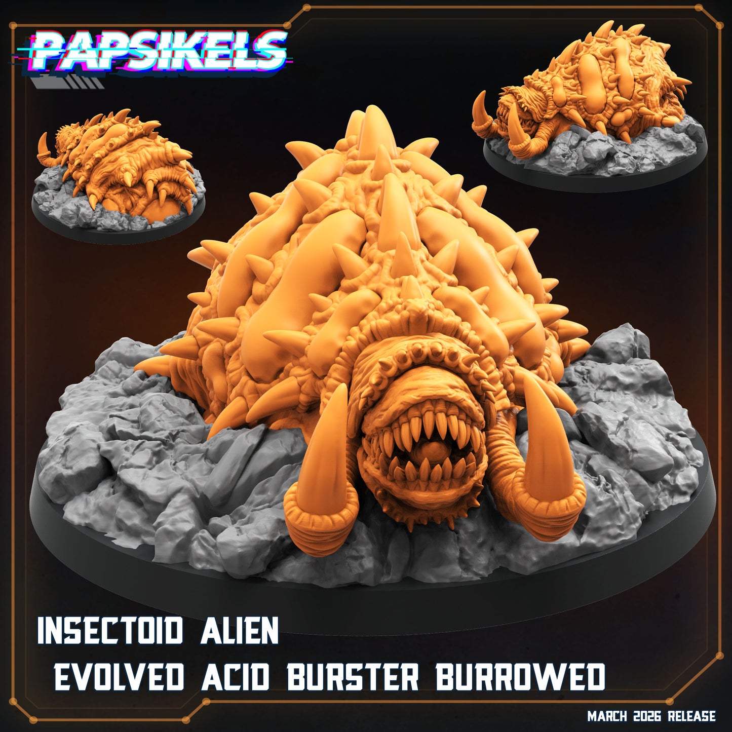 Insectoid Alien Evolved Acid Burster