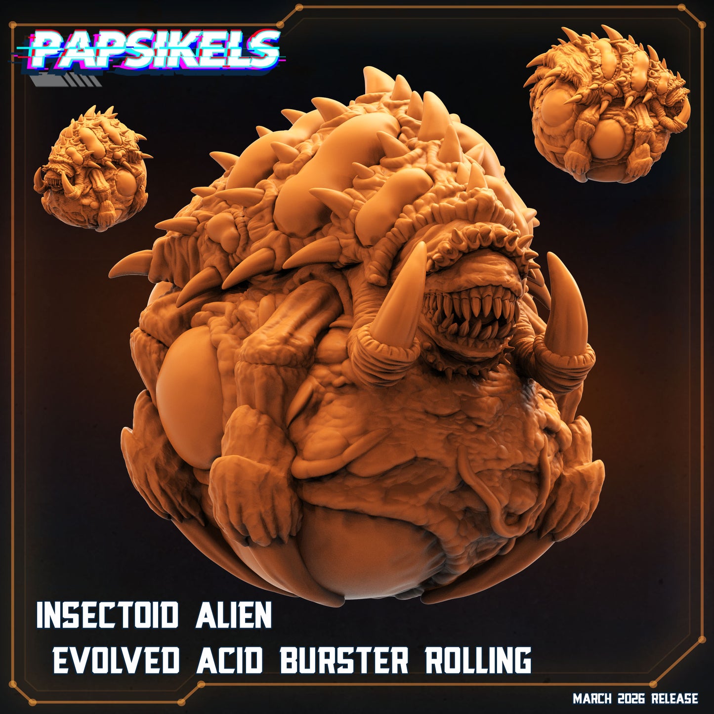 Insectoid Alien Evolved Acid Burster