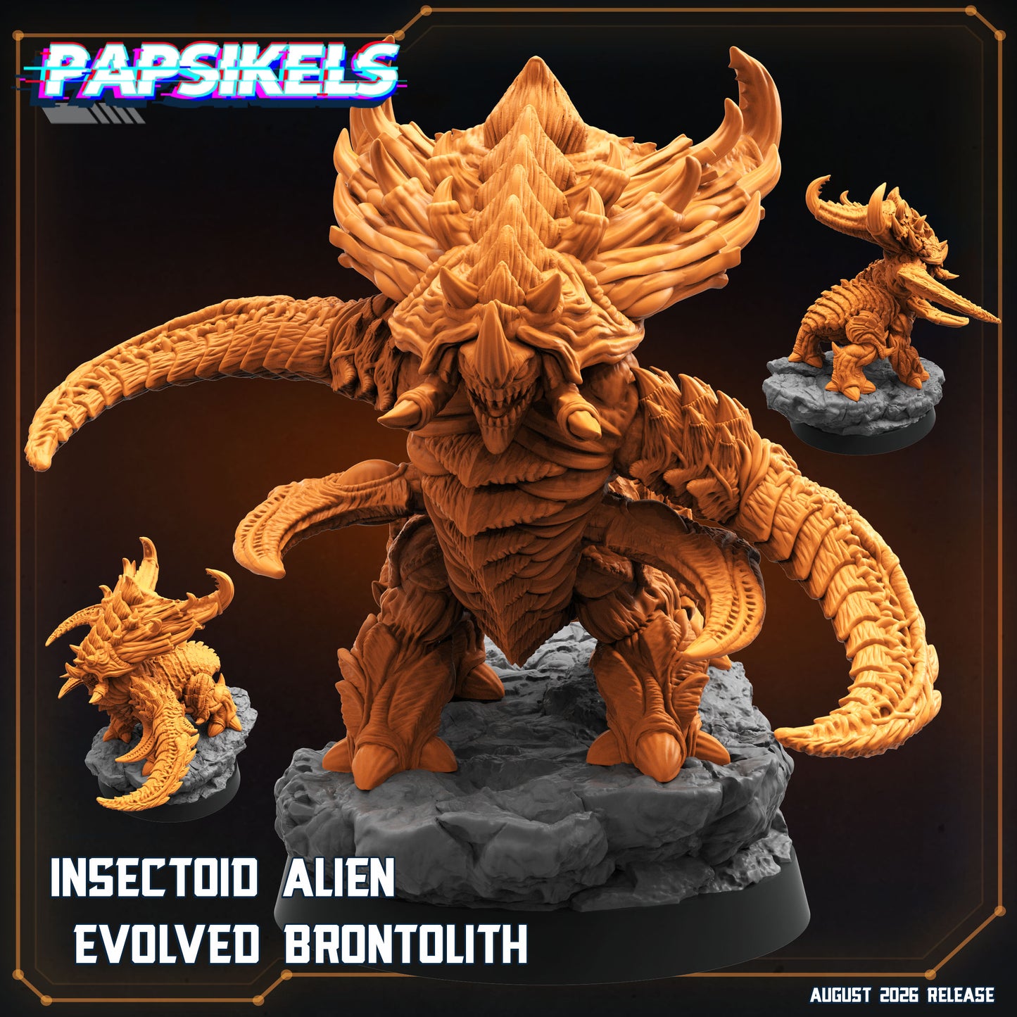 Insectoid Alien Evolved Brontolith