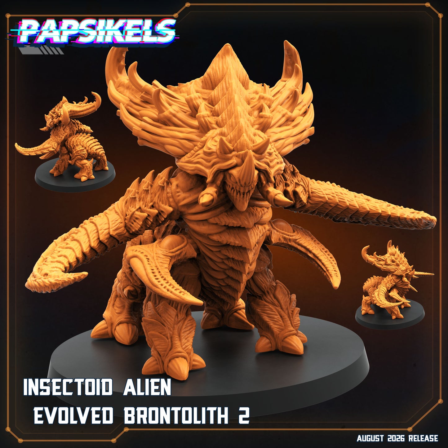 Insectoid Alien Evolved Brontolith