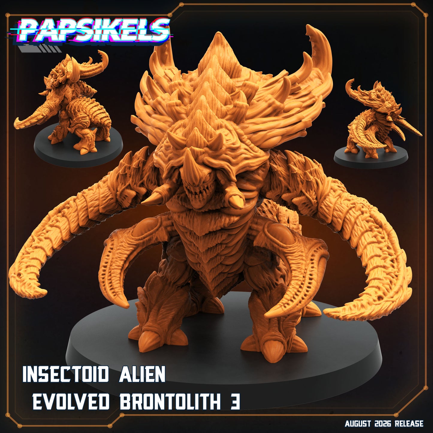 Insectoid Alien Evolved Brontolith