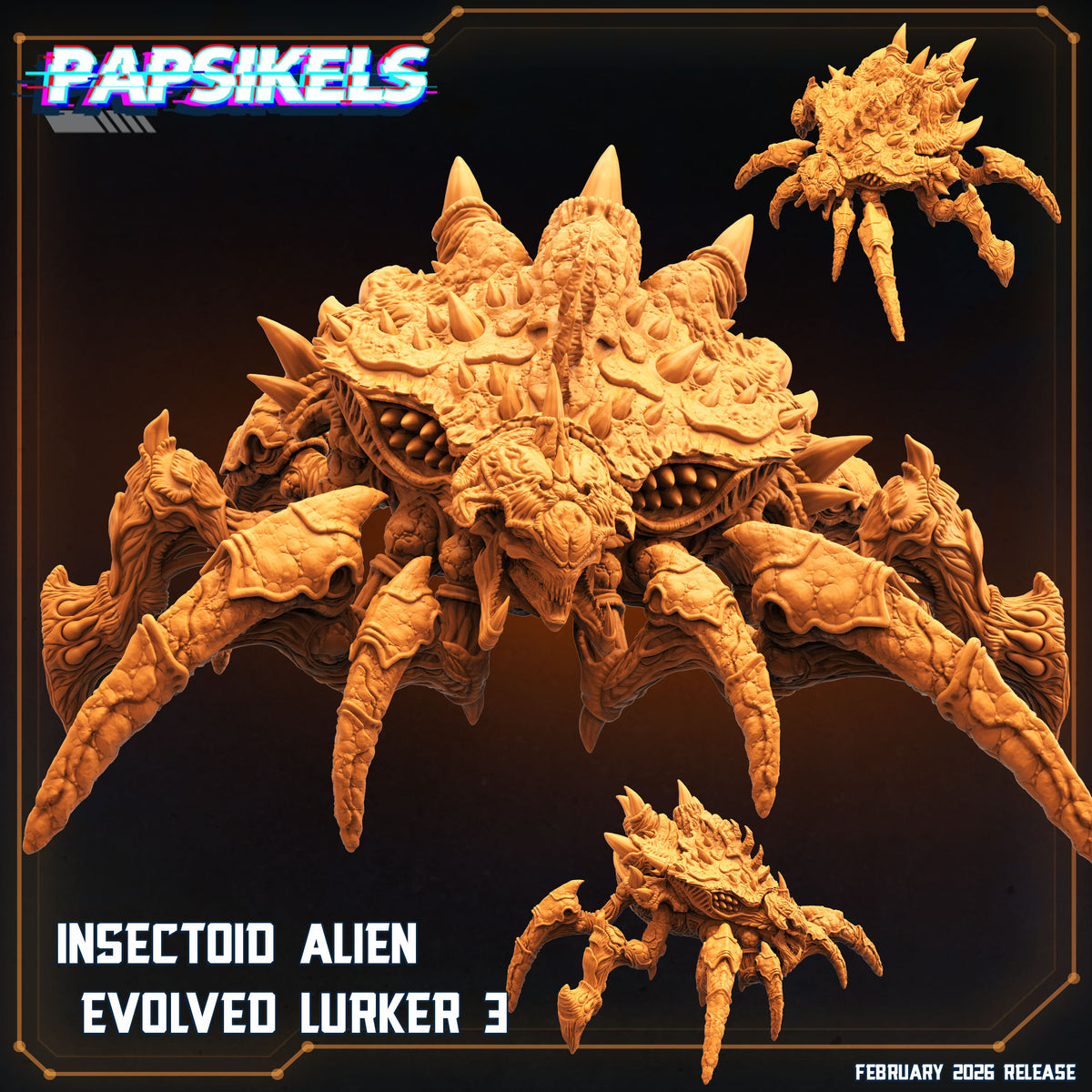 Lurker First Insect Insectoid Alien Evolved Lurkers – 🏅 EboraMiniatures
