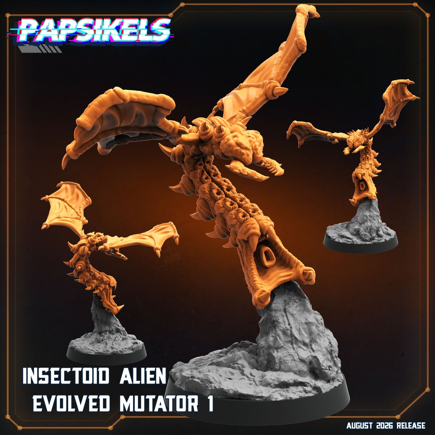 Insectoid Alien Evolved Mutators
