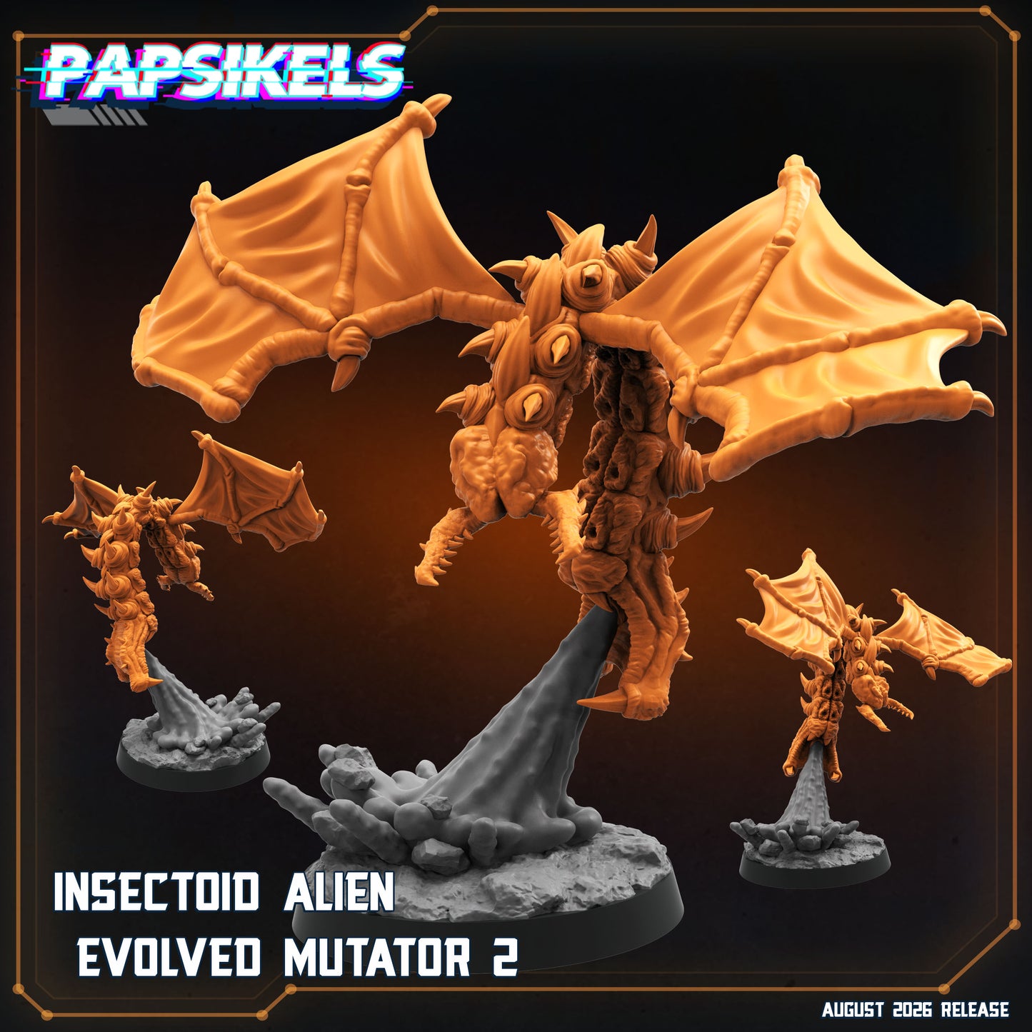 Insectoid Alien Evolved Mutators