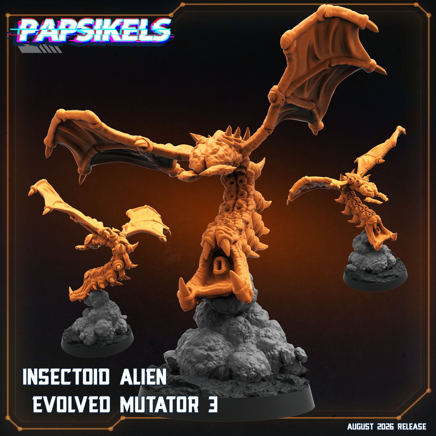 Insectoid Alien Evolved Mutators
