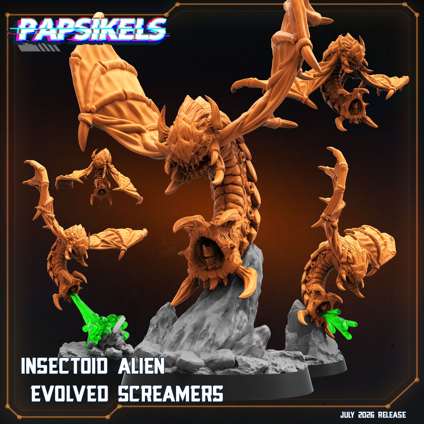 Insectoid Alien Evolved Screamers