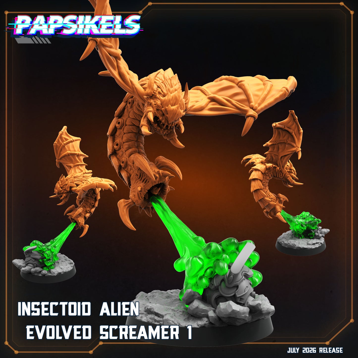 Insectoid Alien Evolved Screamers