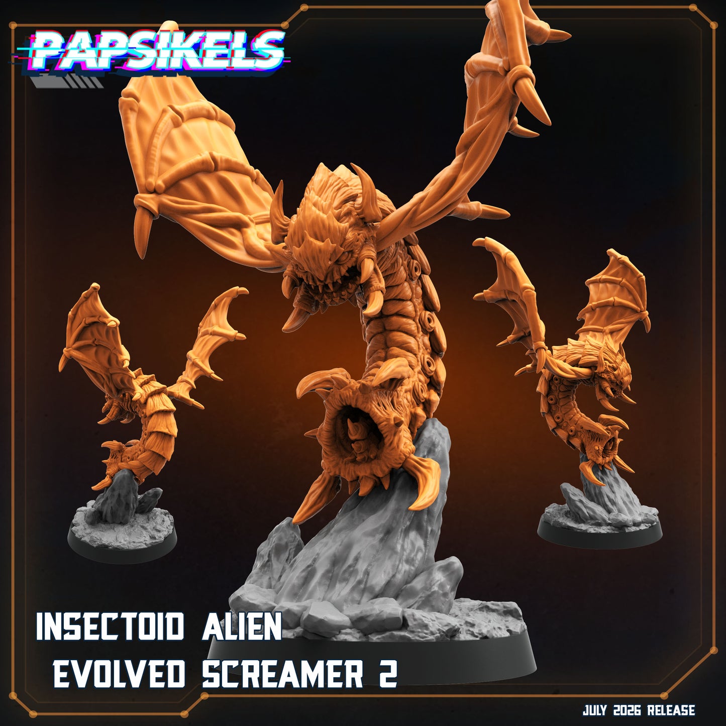 Insectoid Alien Evolved Screamers
