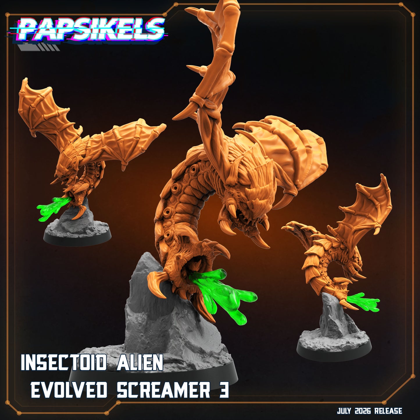 Insectoid Alien Evolved Screamers