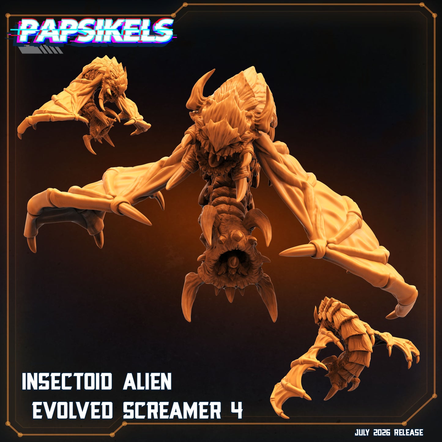 Insectoid Alien Evolved Screamers