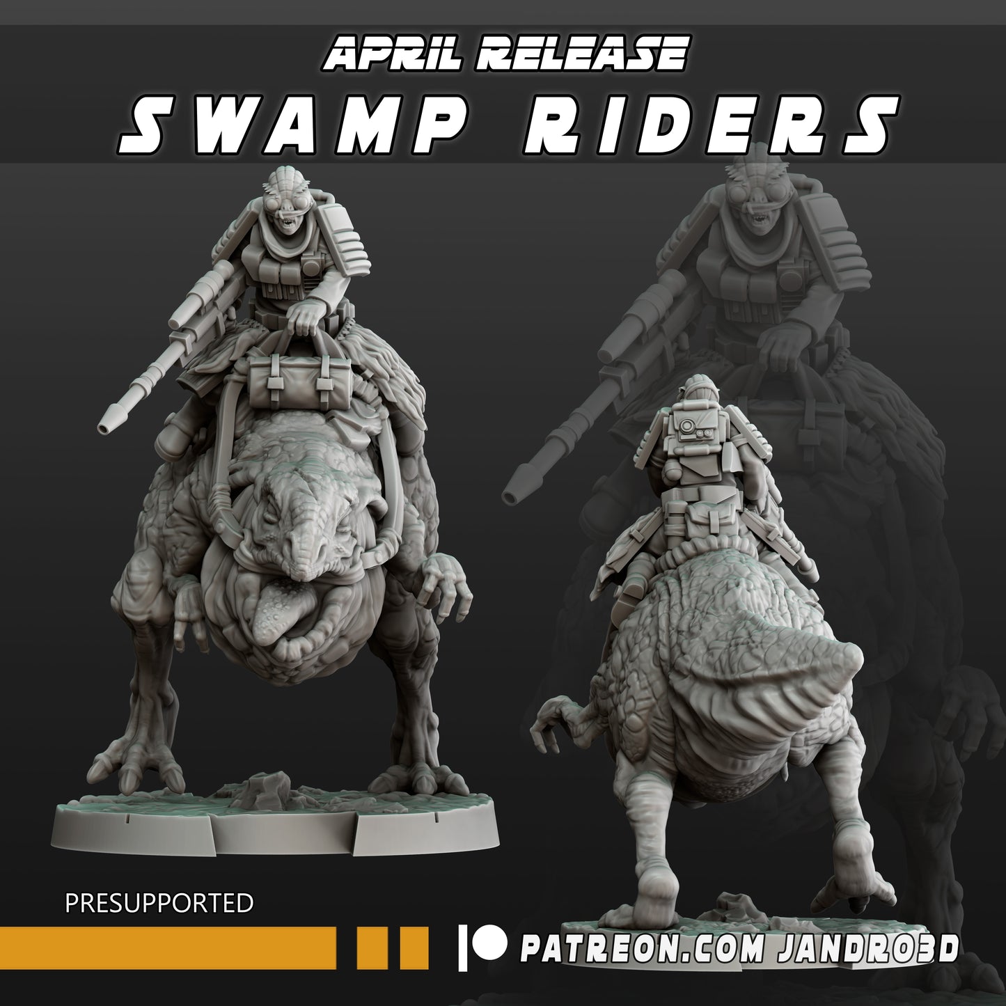 Swamp Raiders Mount (4 models)