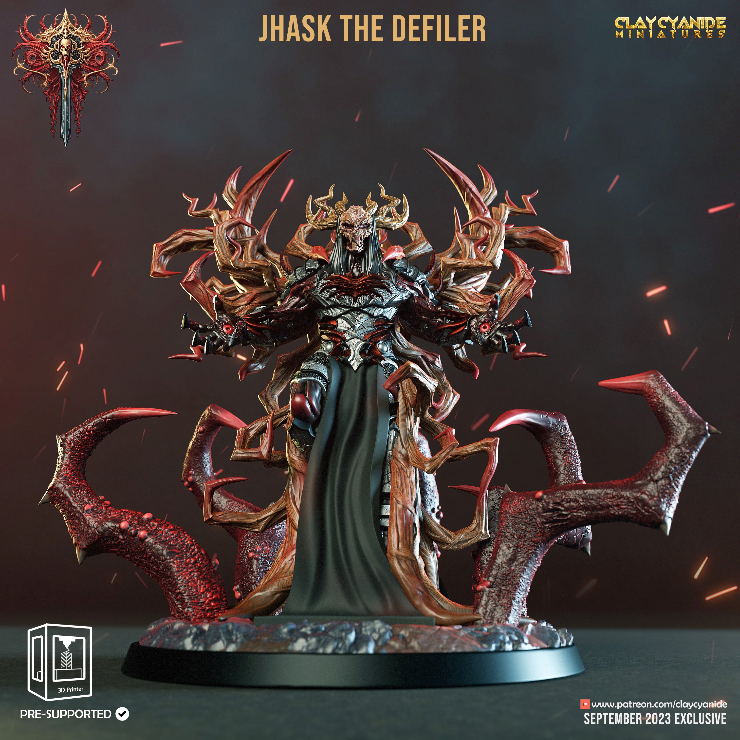 Jhask the Defiler – 🏅 EboraMiniatures