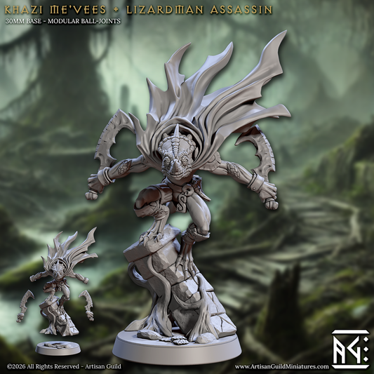Khazi Me Vees, Lizardman Assassin