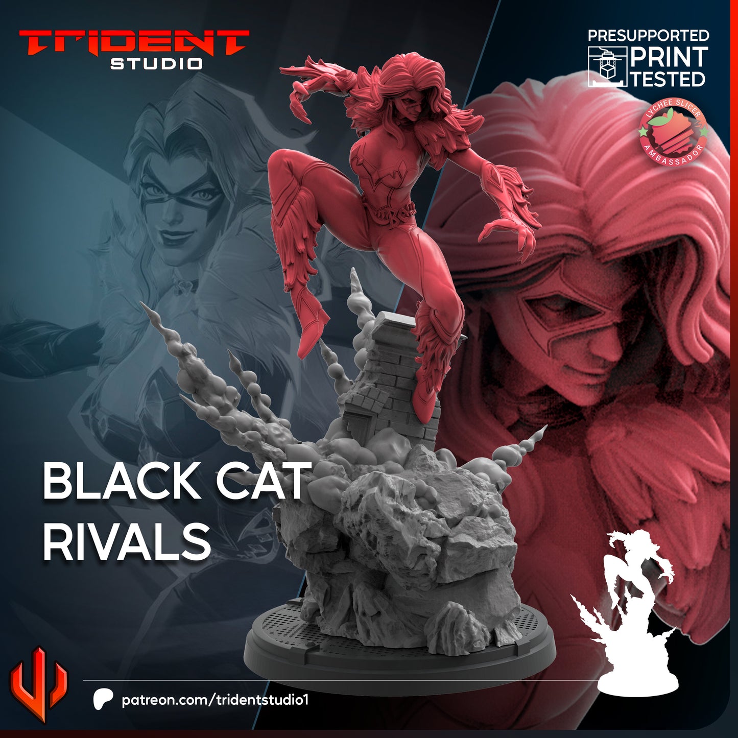 Black Cat Rivals FanArt