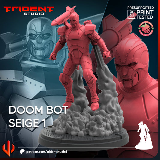 Doom Bot Siege FanArt (3 modelos)