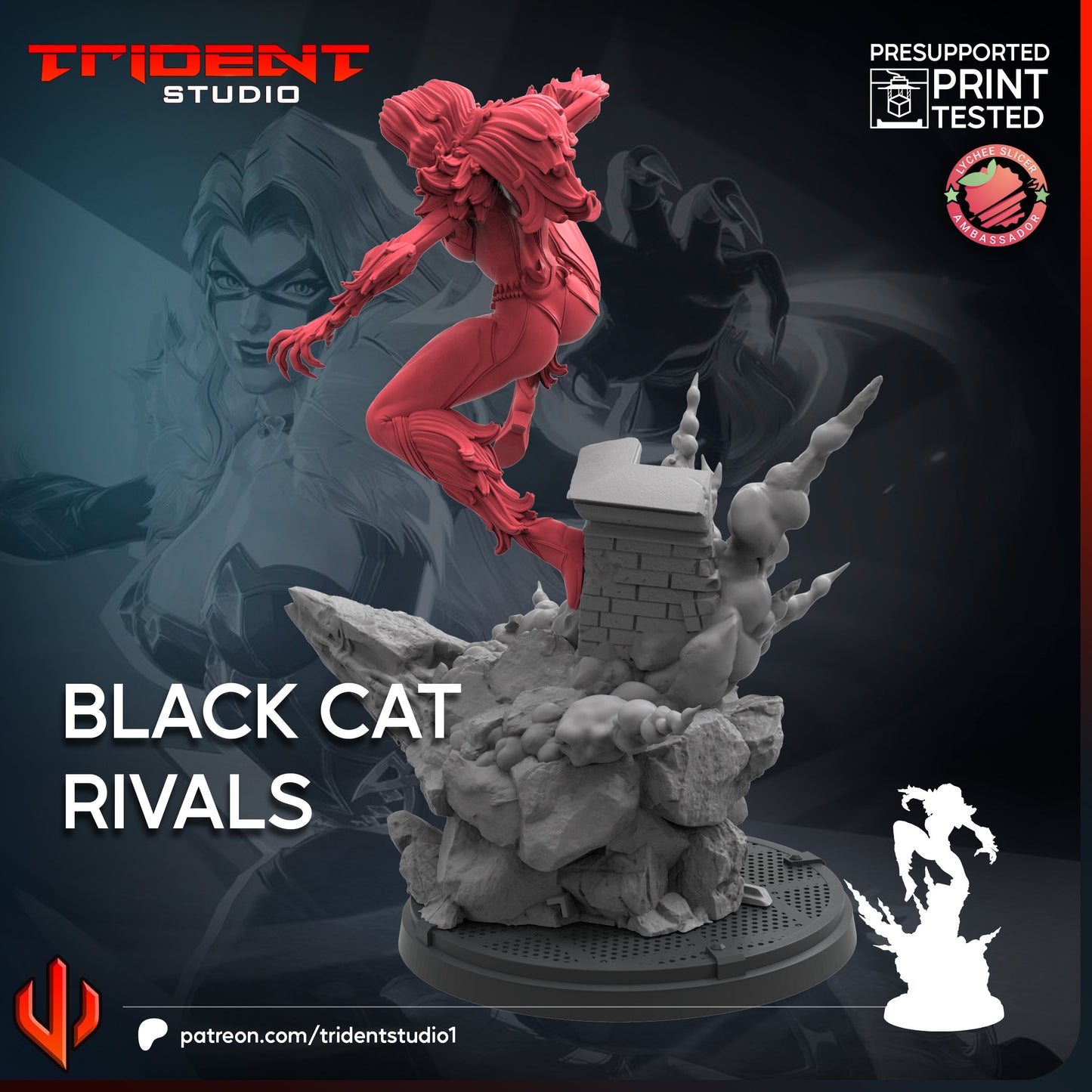 Black Cat Rivals FanArt
