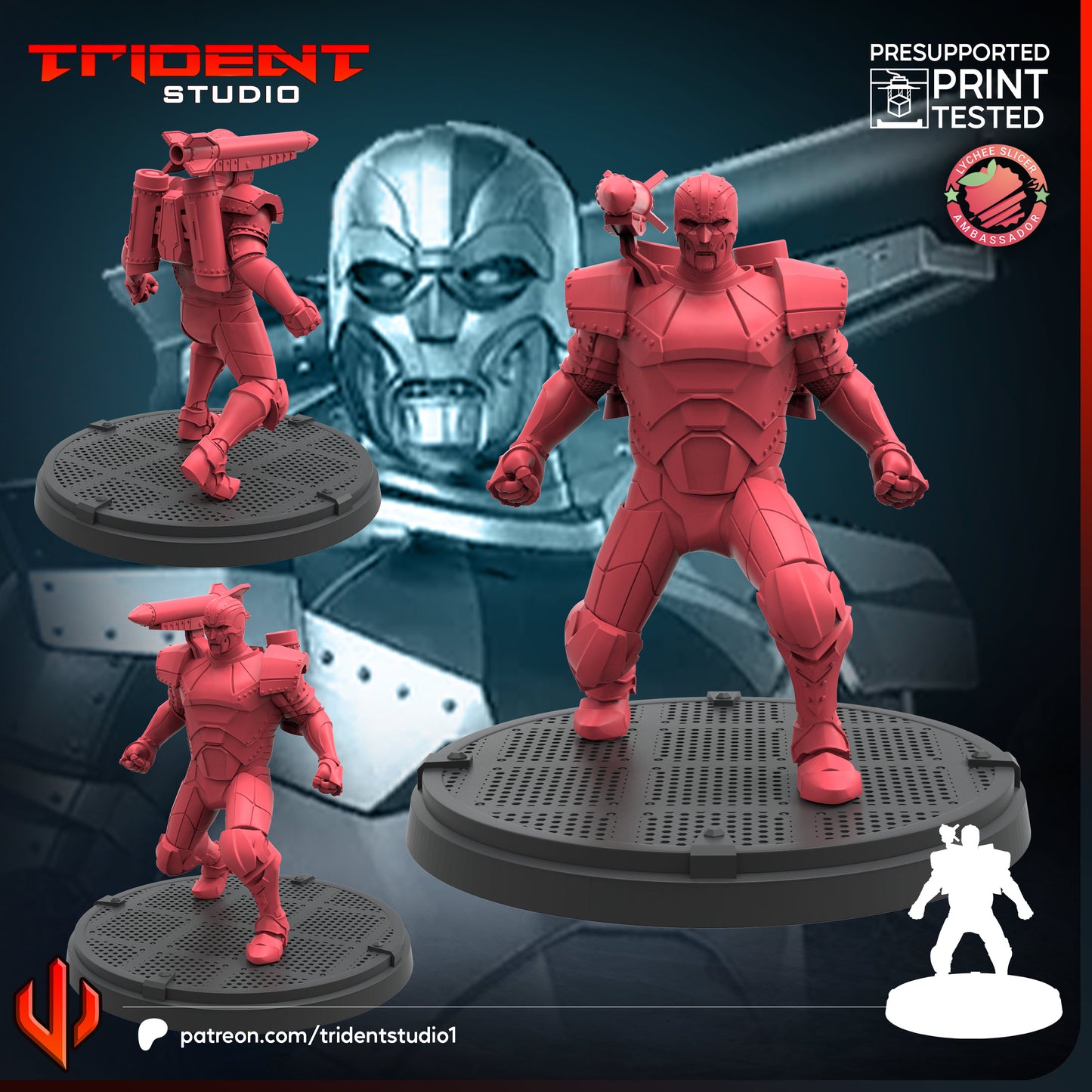 Doom Bot Siege FanArt (3 modelos)