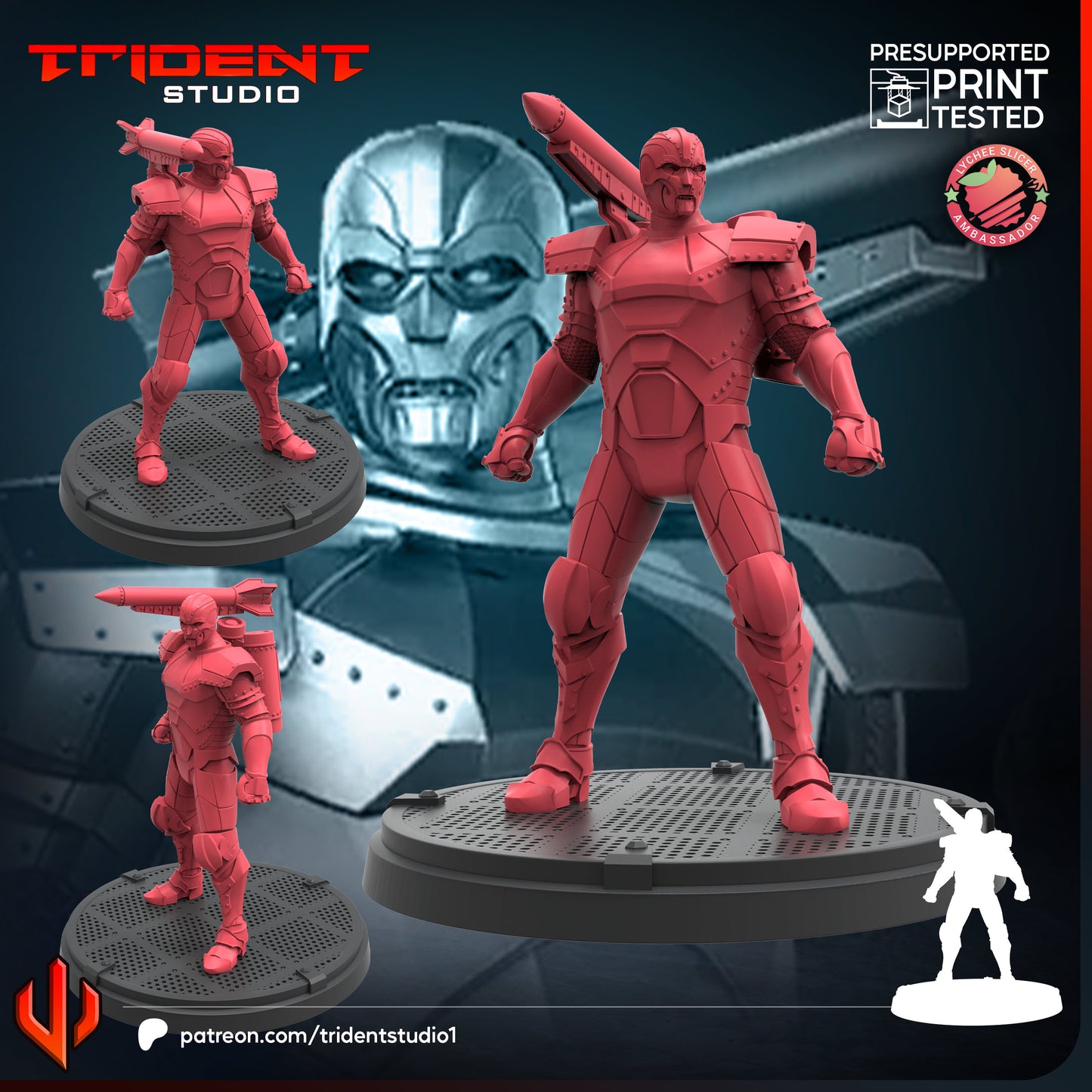 Doom Bot Siege FanArt (3 modelos)
