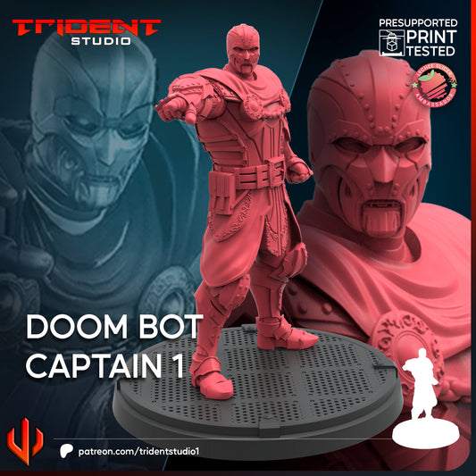 Doom Bot Captain FanArt (3 modelos)