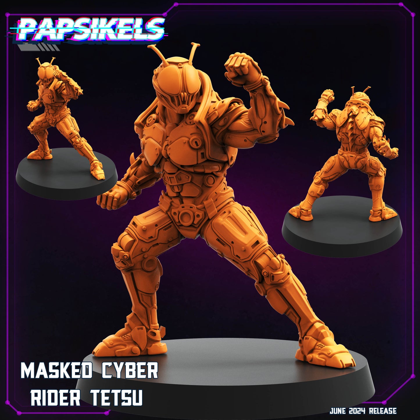 Masked Cyber ​​Tetsu (4 variants)