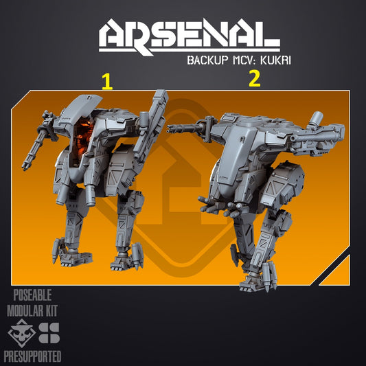 Arsenal MCV Kukri Backup