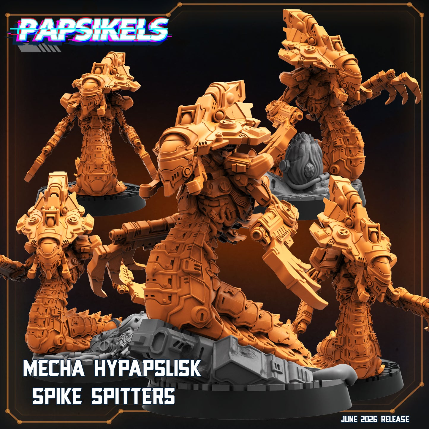 Mecha Hypapslisk Spike Spitters