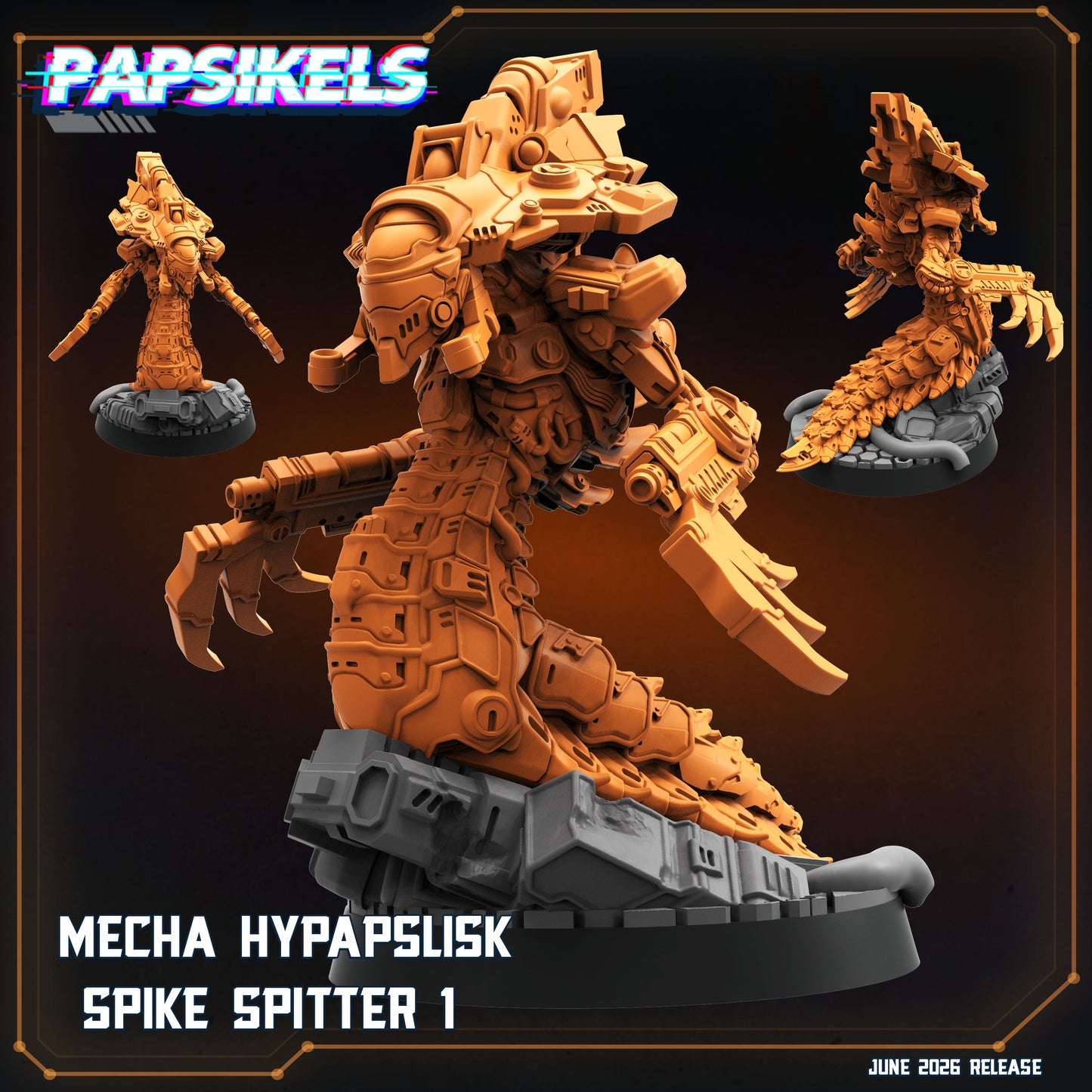Mecha Hypapslisk Spike Spitters
