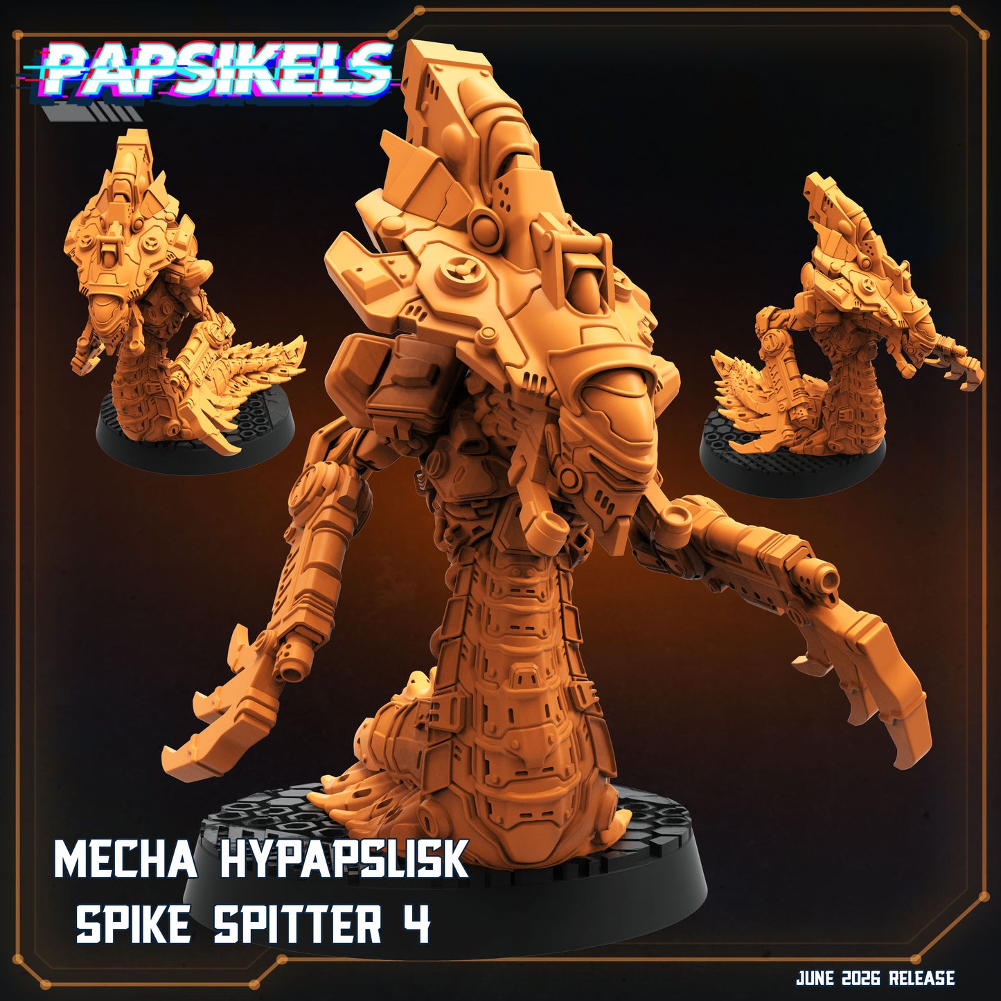 Mecha Hypapslisk Spike Spitters