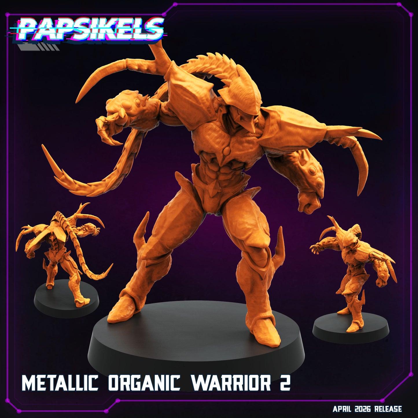 Metallic Organic Warrior (3 modelos)