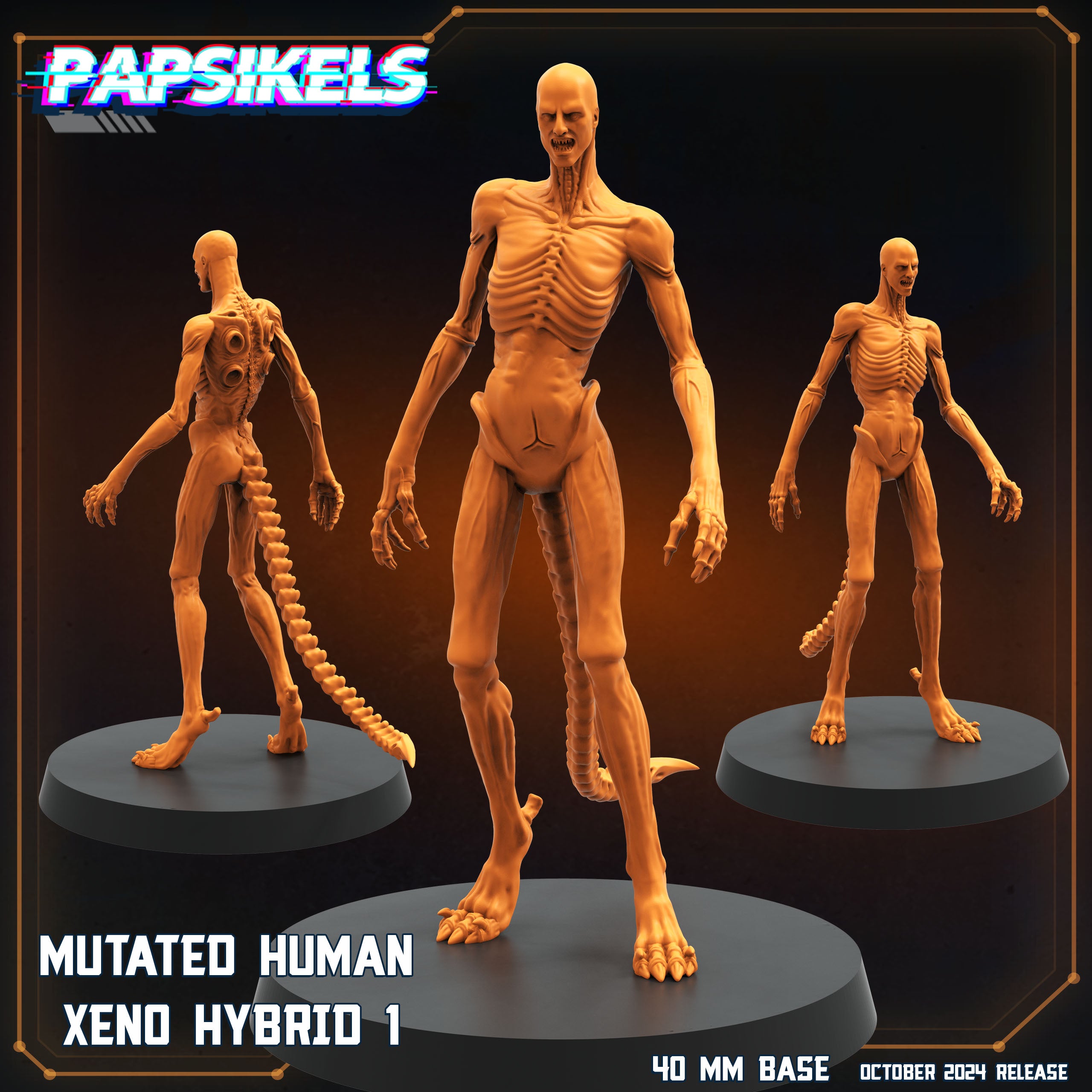 Mutated Human Xeno Hybrid – 🏅 EboraMiniatures