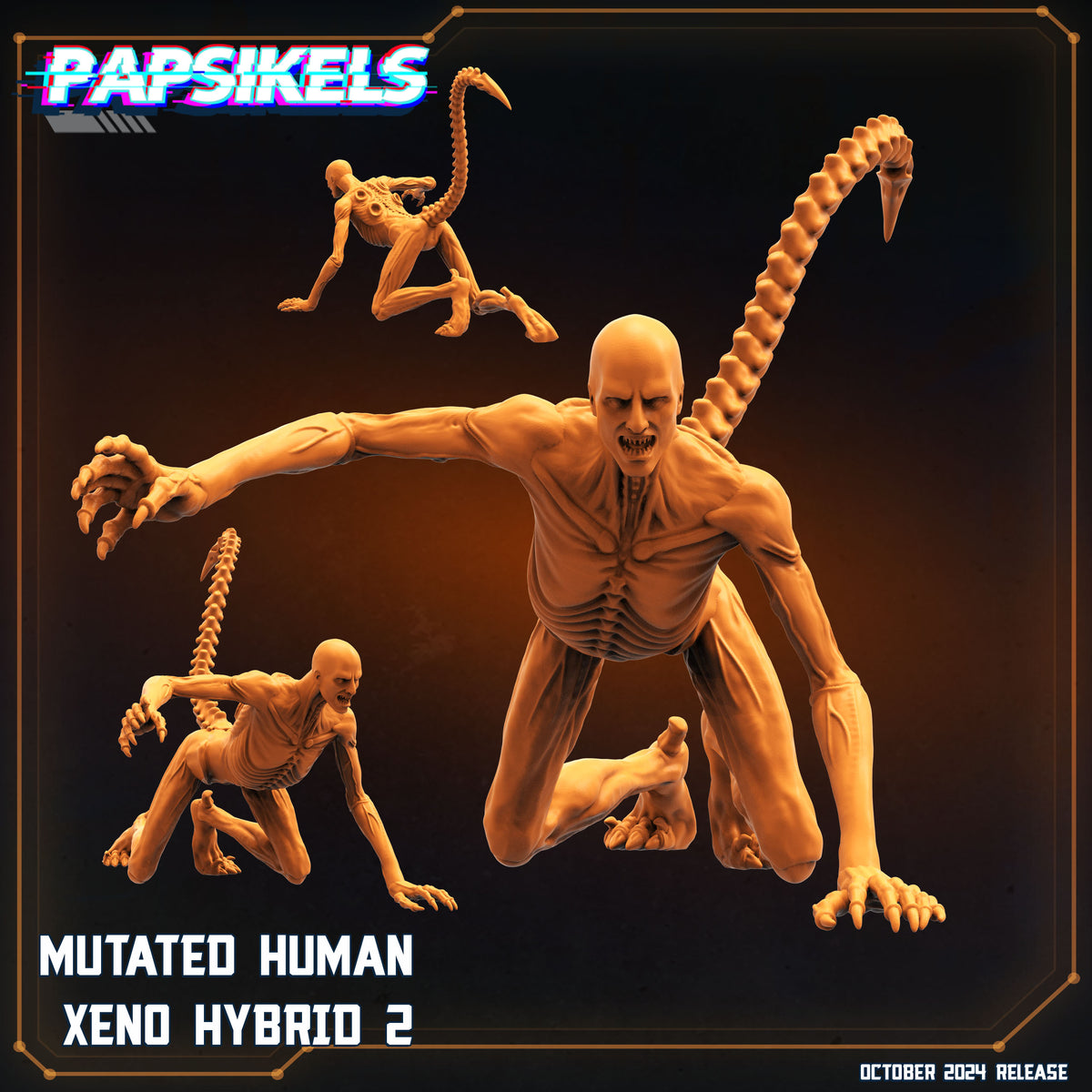 Mutaded Ink Mutated Human Xeno Hybrid – 🏅 EboraMiniatures