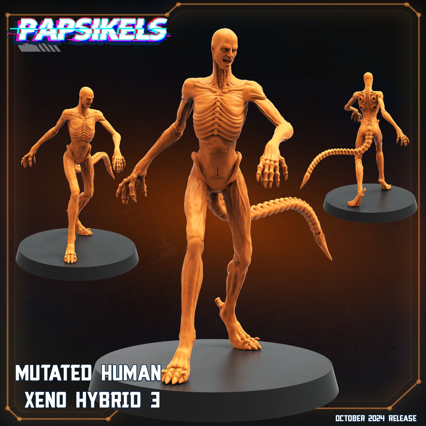 Mutaded Ink Mutated Human Xeno Hybrid – 🏅 EboraMiniatures