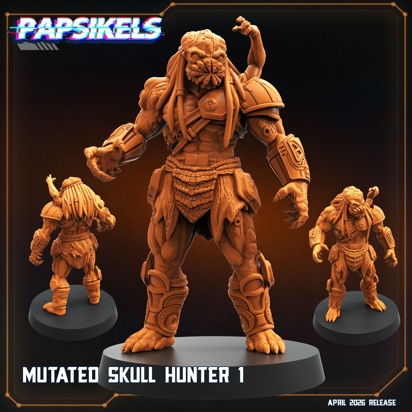 Mutated Skull Hunters (3 modelos)