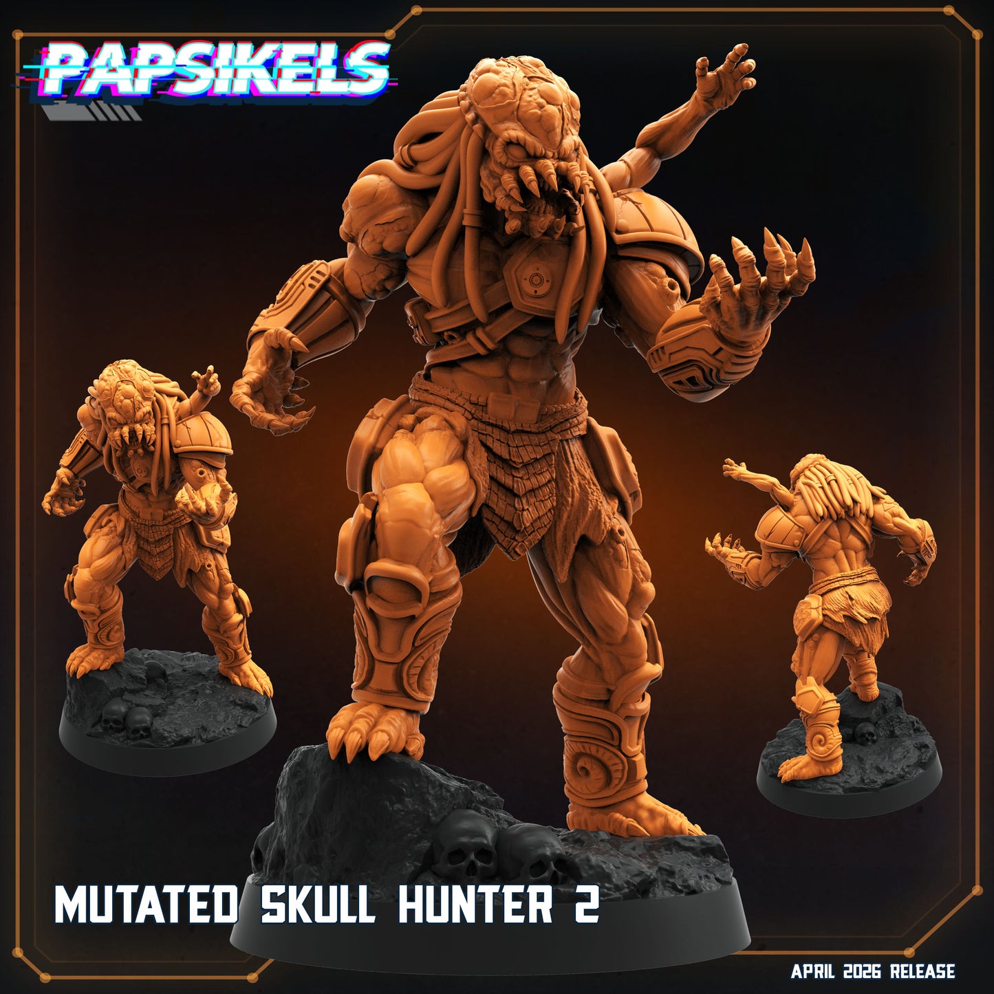 Mutated Skull Hunters (3 modelos)