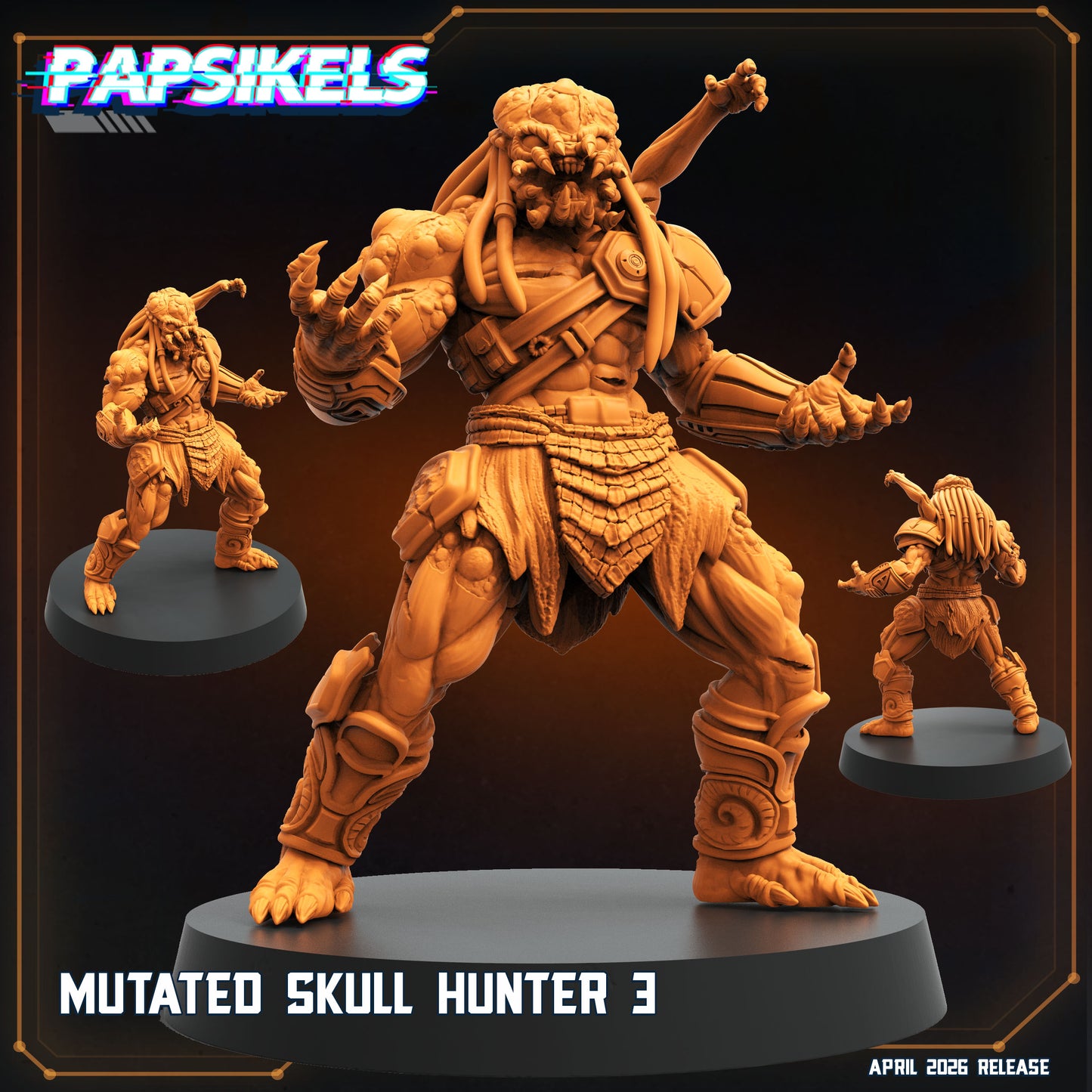 Mutated Skull Hunters (3 modelos)