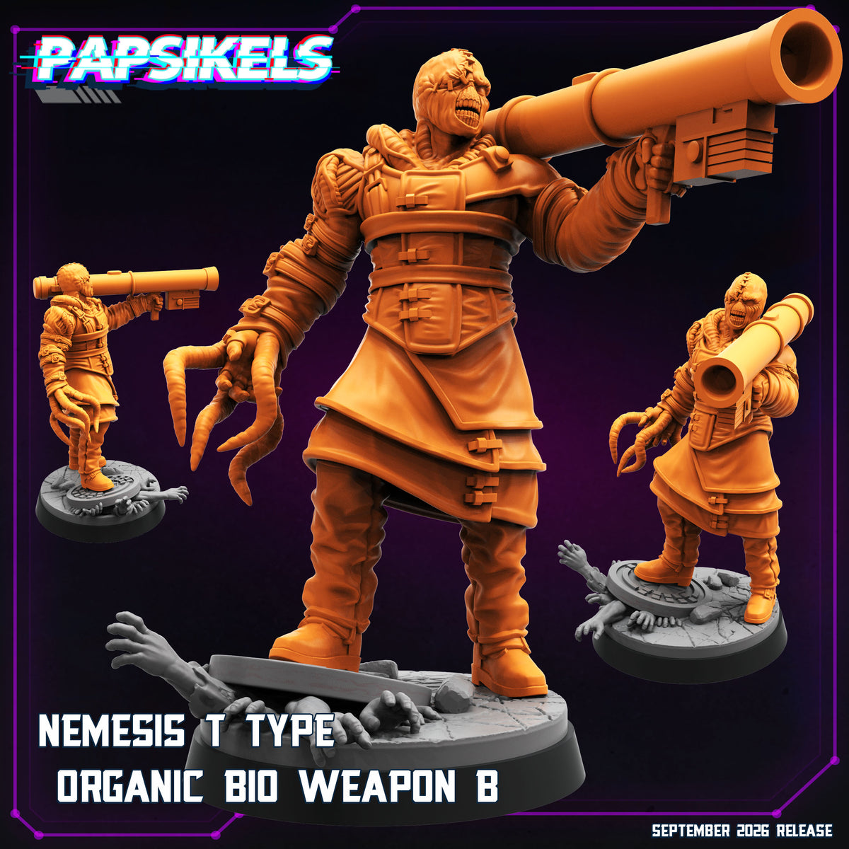 Nemesis T-Type Organic Bio Weapon B (2 models)