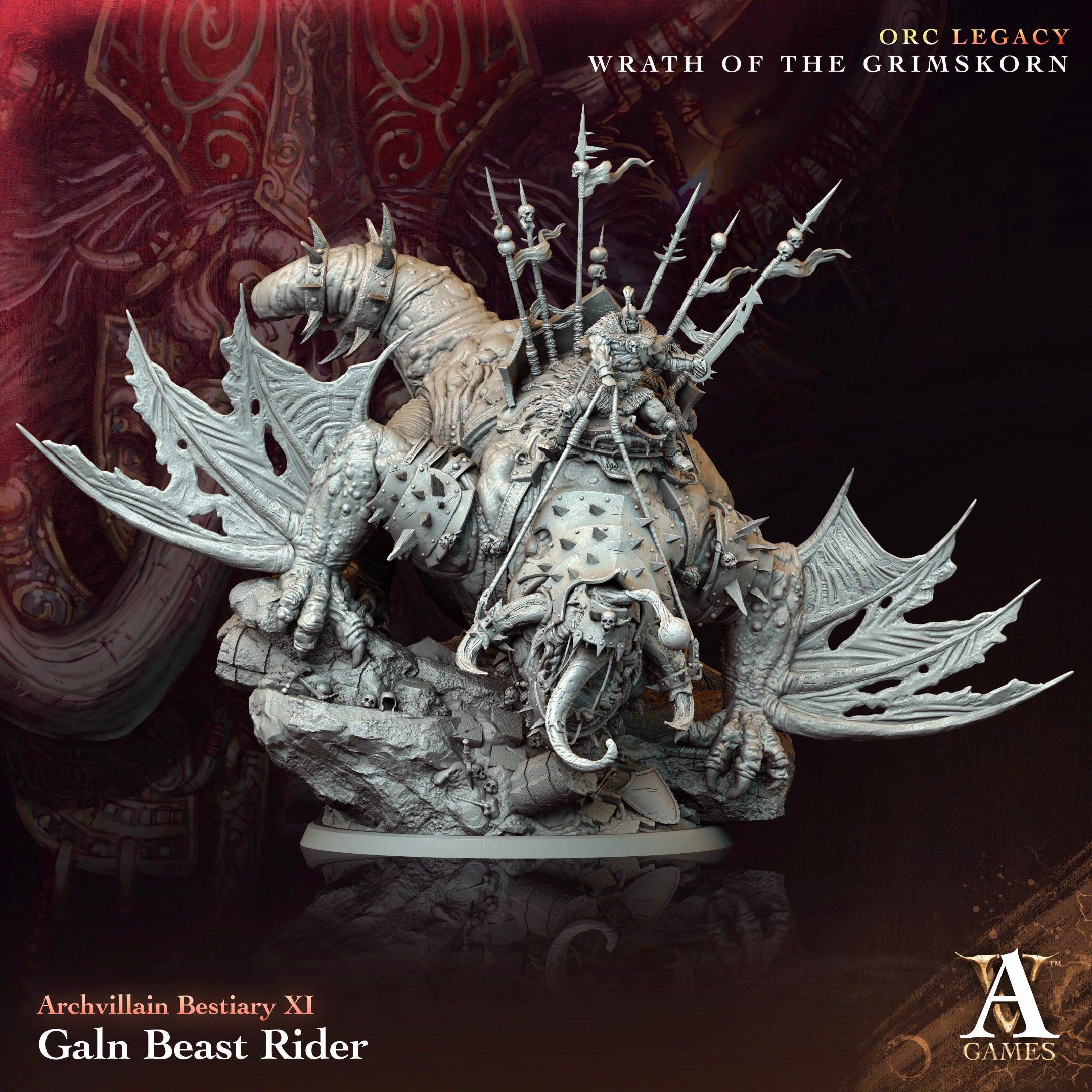 Galn Beast Rider – 🏅 EboraMiniatures