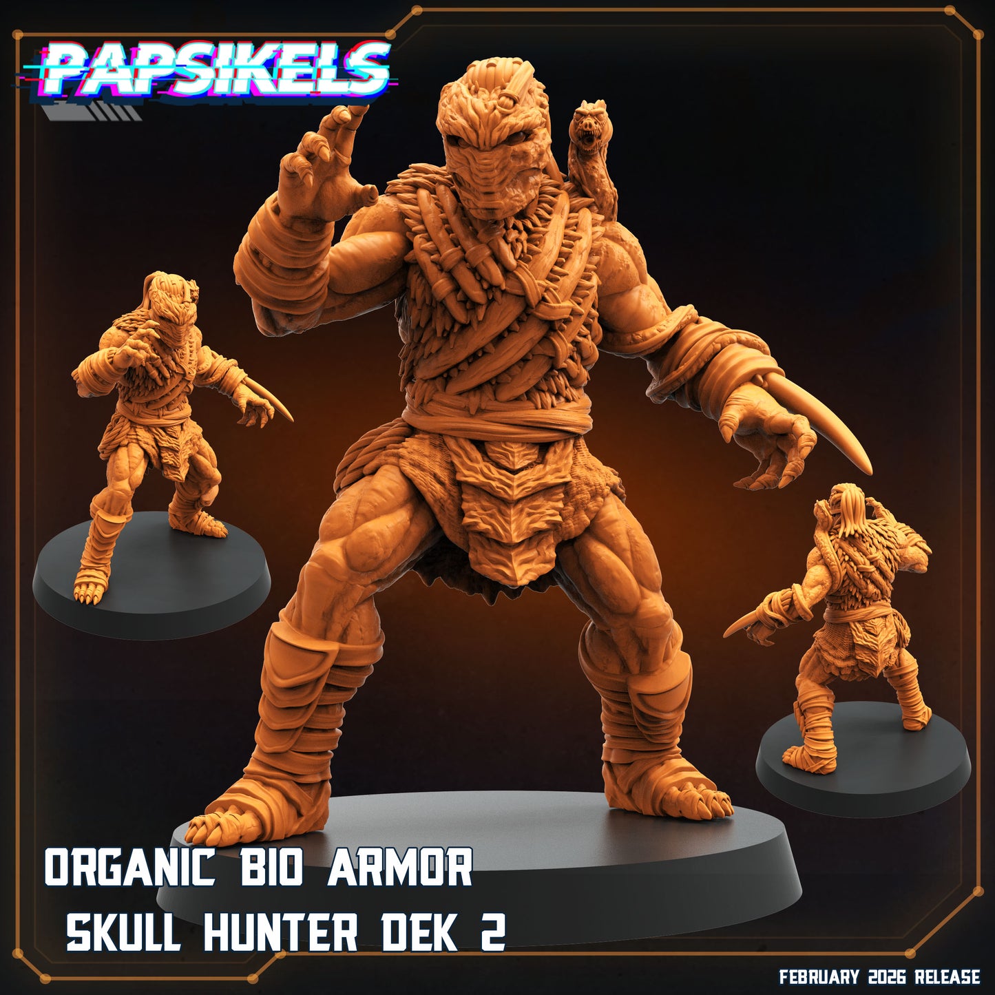 Organic Bio Armor Skull Hunter Dek